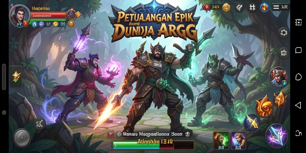 Tampilan menakjubkan dalam gameplay ARPG yang mendebarkan.