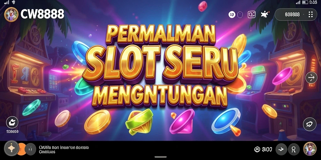 Screenshot gameplay CW8888 menampilkan keseruan dalam permainan Slot.