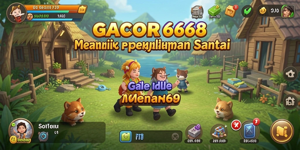 Screenshot GACOR668 menampilkan gameplay santai dan interaktif.