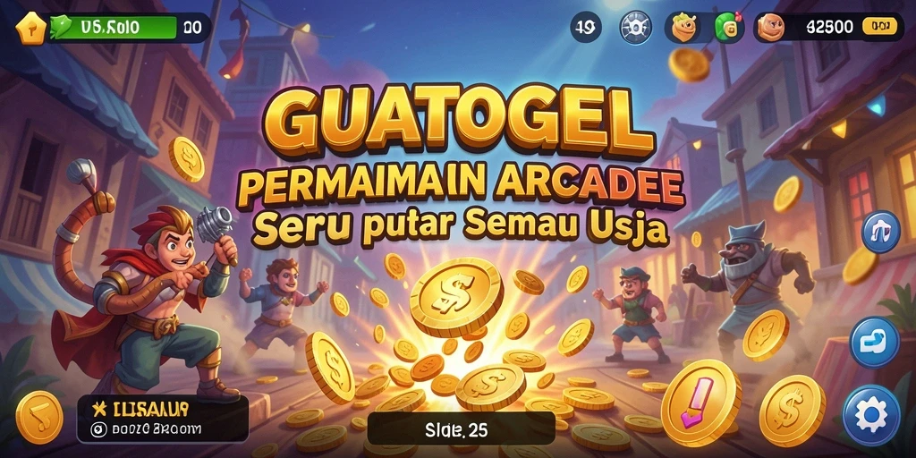 Tampilan permainan GUATOGEL yang penuh aksi dan keseruan.