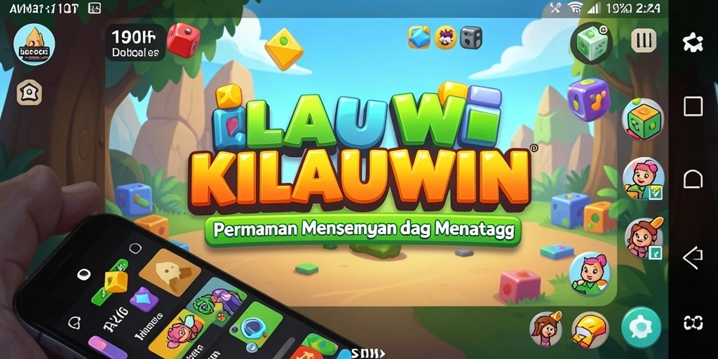 Screenshot KILAUWIN menampilkan gameplay Puzzle yang menantang dan seru.