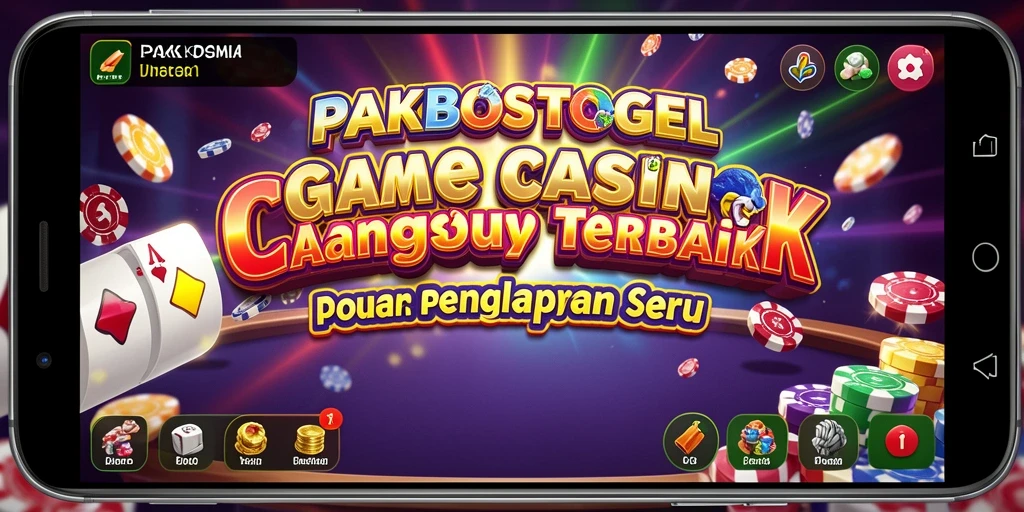 Tampilan live casino yang memukau dari PAKBOSTOGEL.