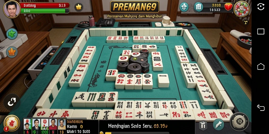 Gameplay seru di PREMAN69, cocok untuk penggemar Mahjong.